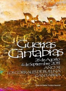 Cartel de las Guerras Cantabras 2011